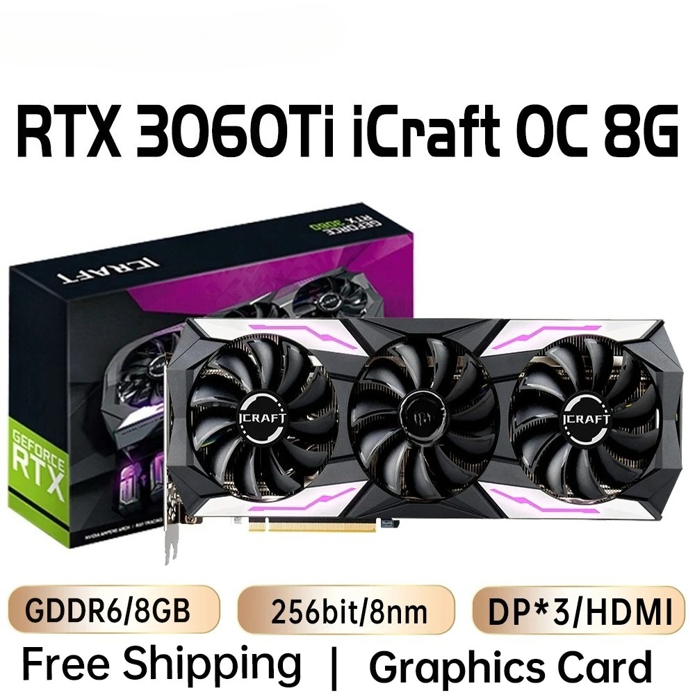 Nvidia Vga Rtx 4060 - Placa de vídeo para jogos Componentes