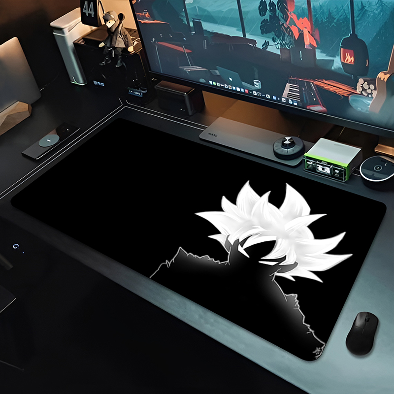 Gaming Keyboard He - Mouse Pad Grande DBZ Black Anime