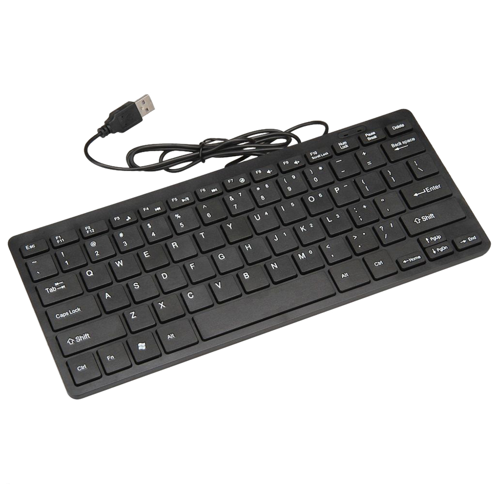 Gaming Keyboard That Is Quiet - Teclado USB Mini Multimídia de 78