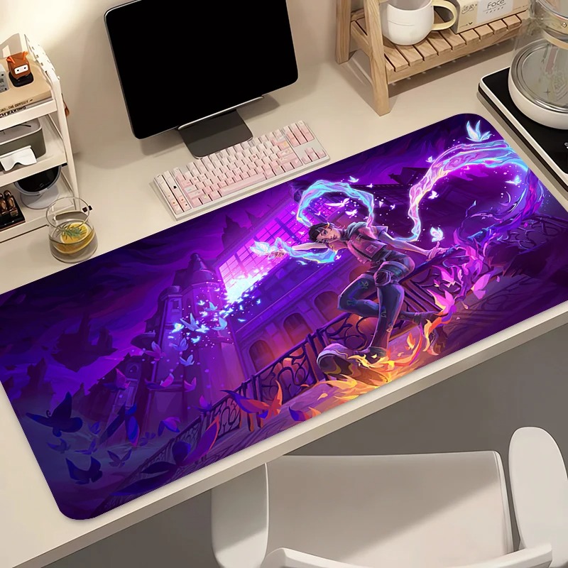 Gaming Keyboard He - Mouse Pad Gamer para Computador Anime