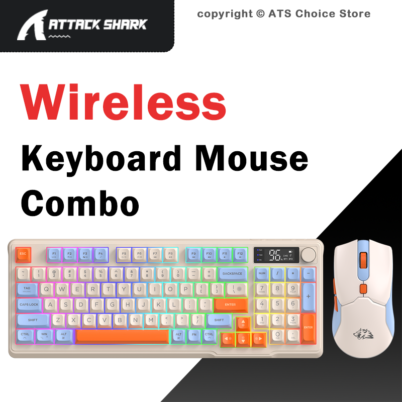Gaming Keyboard And Mouse Combo Wireless - Combo de Teclado e Mouse Sem