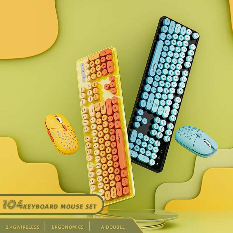 Gaming Keyboard And Mouse Combo Wireless - Combo de Teclado e Mouse Sem
