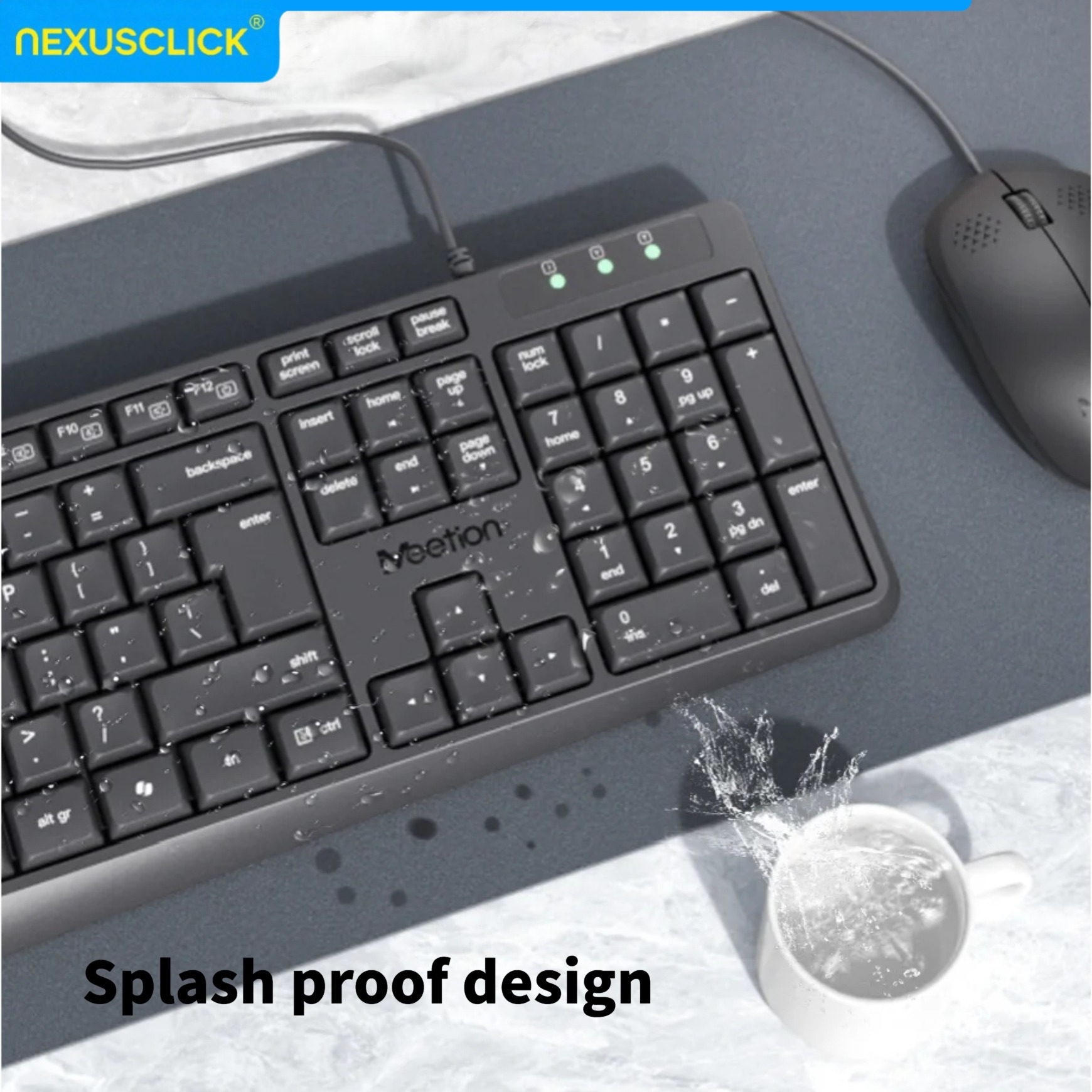 Combo de Teclado e Mouse com F - Gaming Keyboard That Is Quiet avaliação e preço