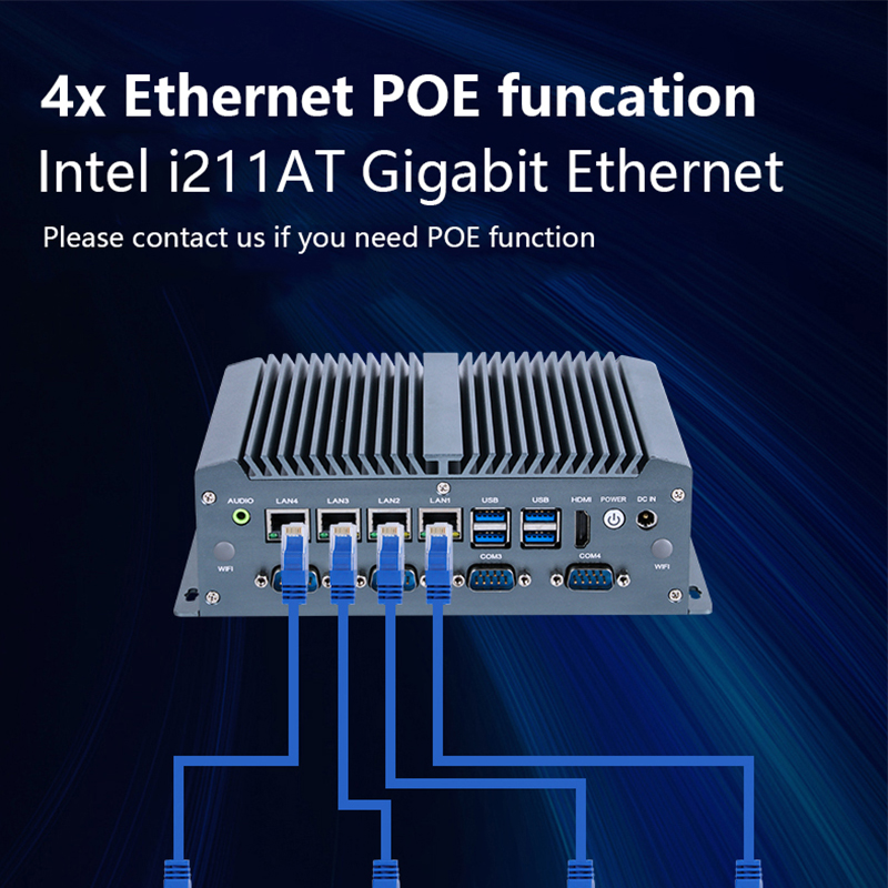 Mini PC Industrial Sem Ventila - Intel Cpu Core I5 avaliação e preço