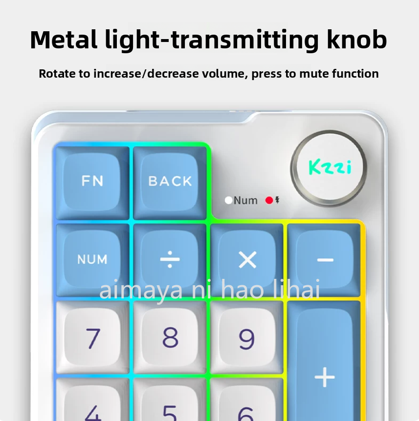 Teclado Mecânico Sem Fio Kzzi  - Gaming Keyboard Esports avaliação e preço