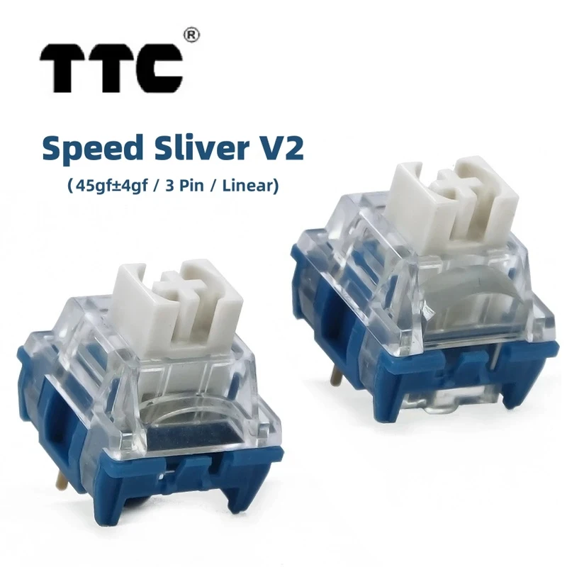 Ttc velocidade prata v2 diy pe - Gaming Keyboard No Rgb avaliação e preço