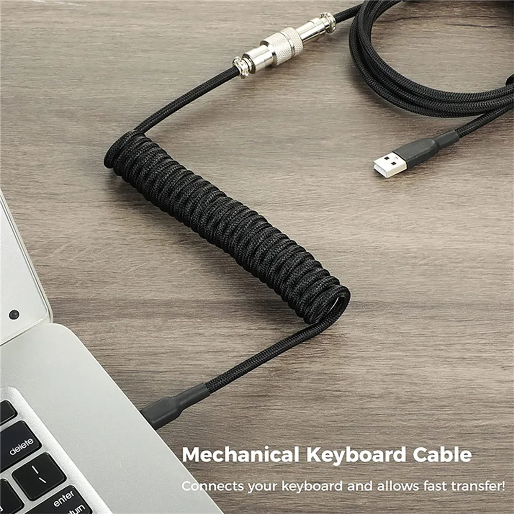 Novo teclado mecânico cabo enr - Gaming Keyboard Types avaliação e preço