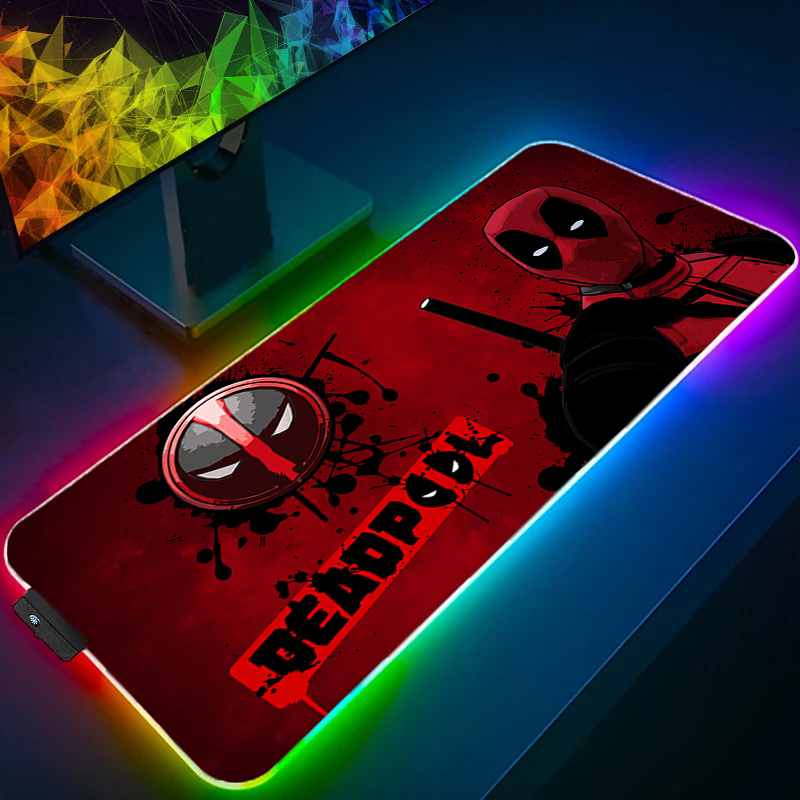Led mouse pad jogos backlight  - Gaming Keyboard He avaliação e preço