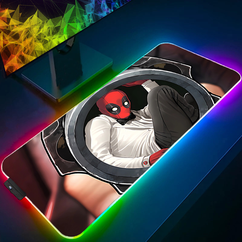 Led mouse pad jogos backlight  - Gaming Keyboard He avaliação e preço