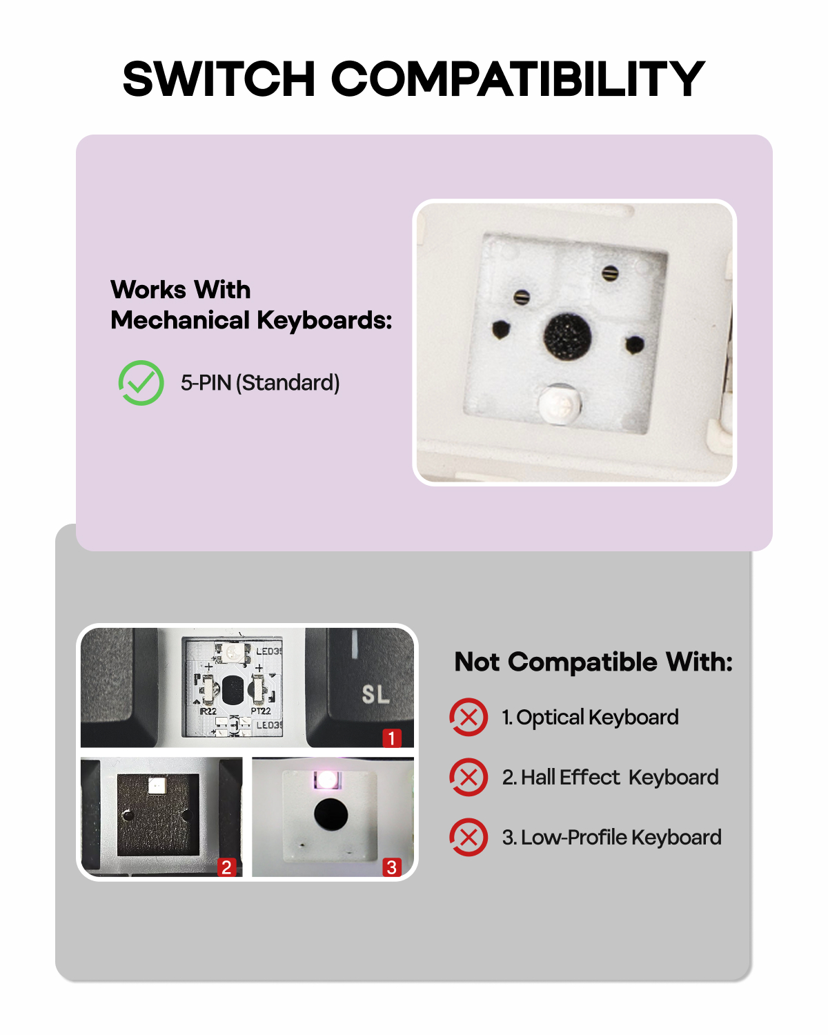 Conjunto de 100 Interruptores  - Mechanical Switch Tester avaliação e preço