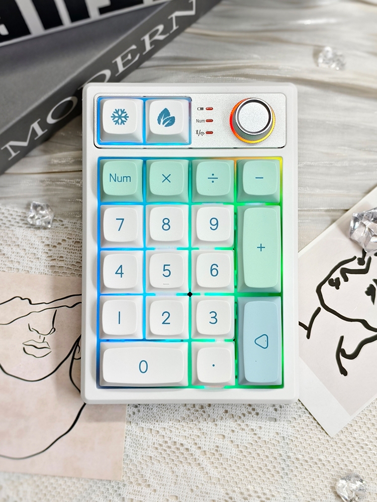 Teclado Mecânico Mini Gamer Pr - Gaming Keyboard Number Pad avaliação e preço