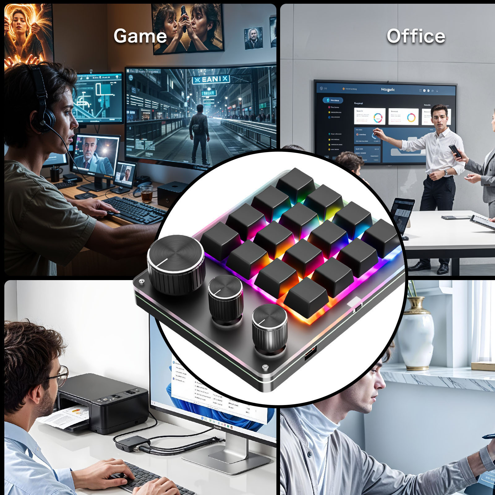 Teclado Mecânico Personalizáve - Gaming Keyboard Bluetooth avaliação e preço