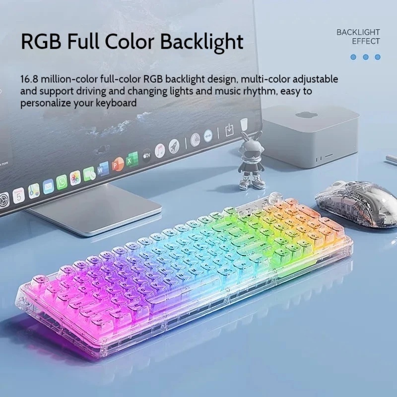 Conjunto de Teclado e Mouse Bl - Gaming Keyboard Thocky avaliação e preço