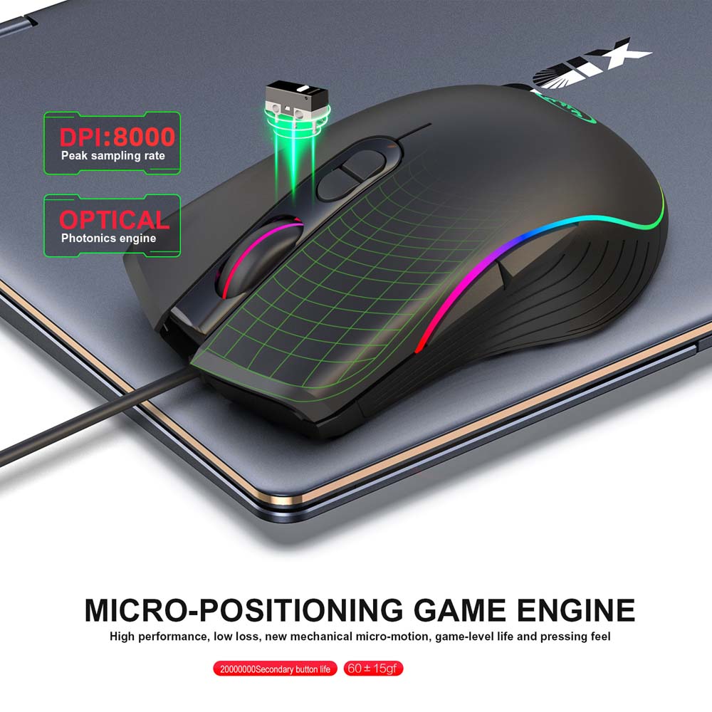 Combo de Teclado e Mouse para  - Gaming Keyboard Types avaliação e preço