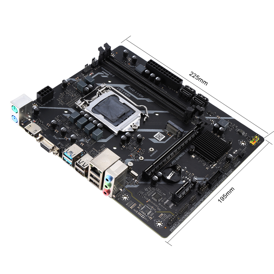 Placa Mãe KLLISRE H310 H311-DS - Intel Cpu Core I5 avaliação e preço