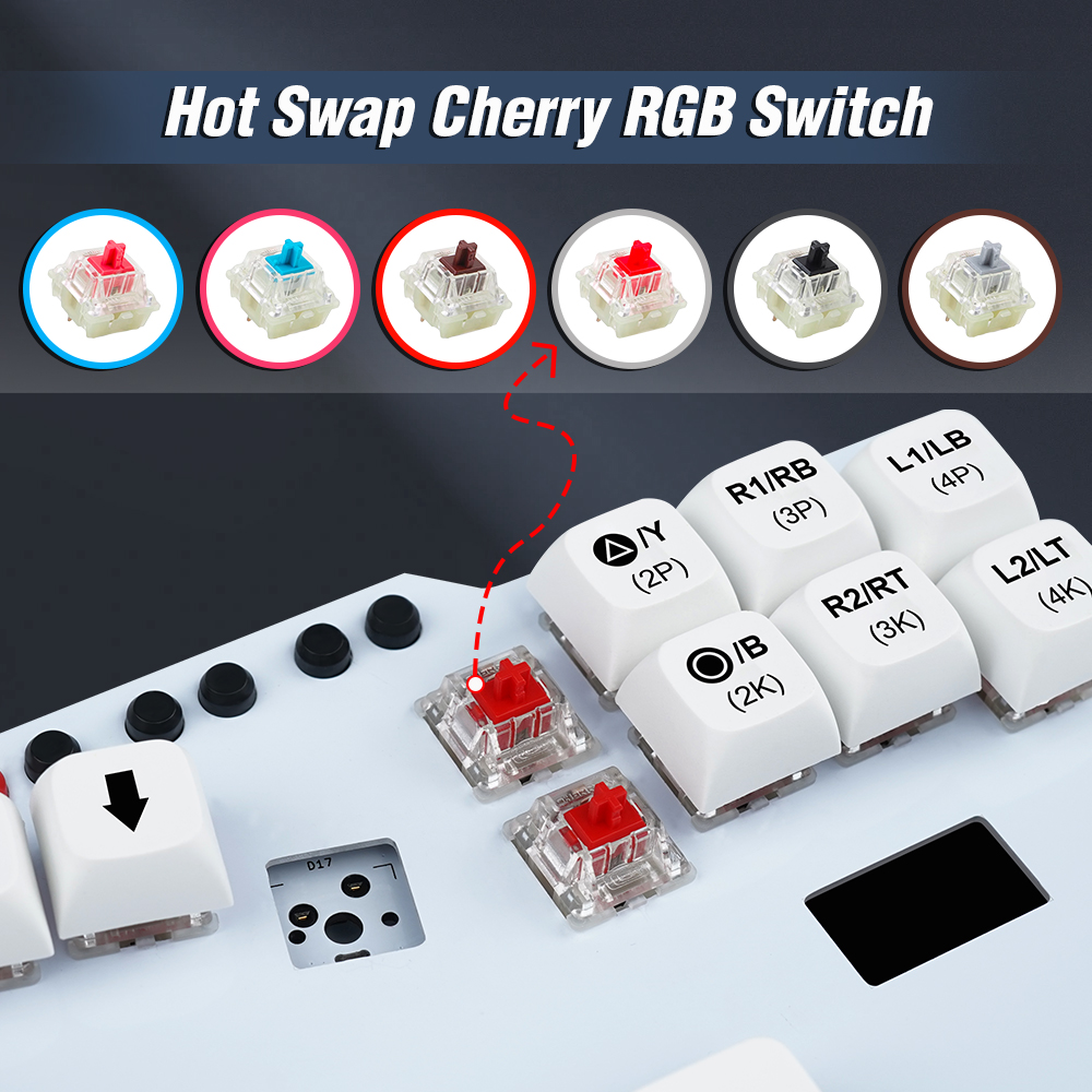 Hitbox Mini GP2040 CE Fightsti - Gaming Keyboard No Rgb avaliação e preço