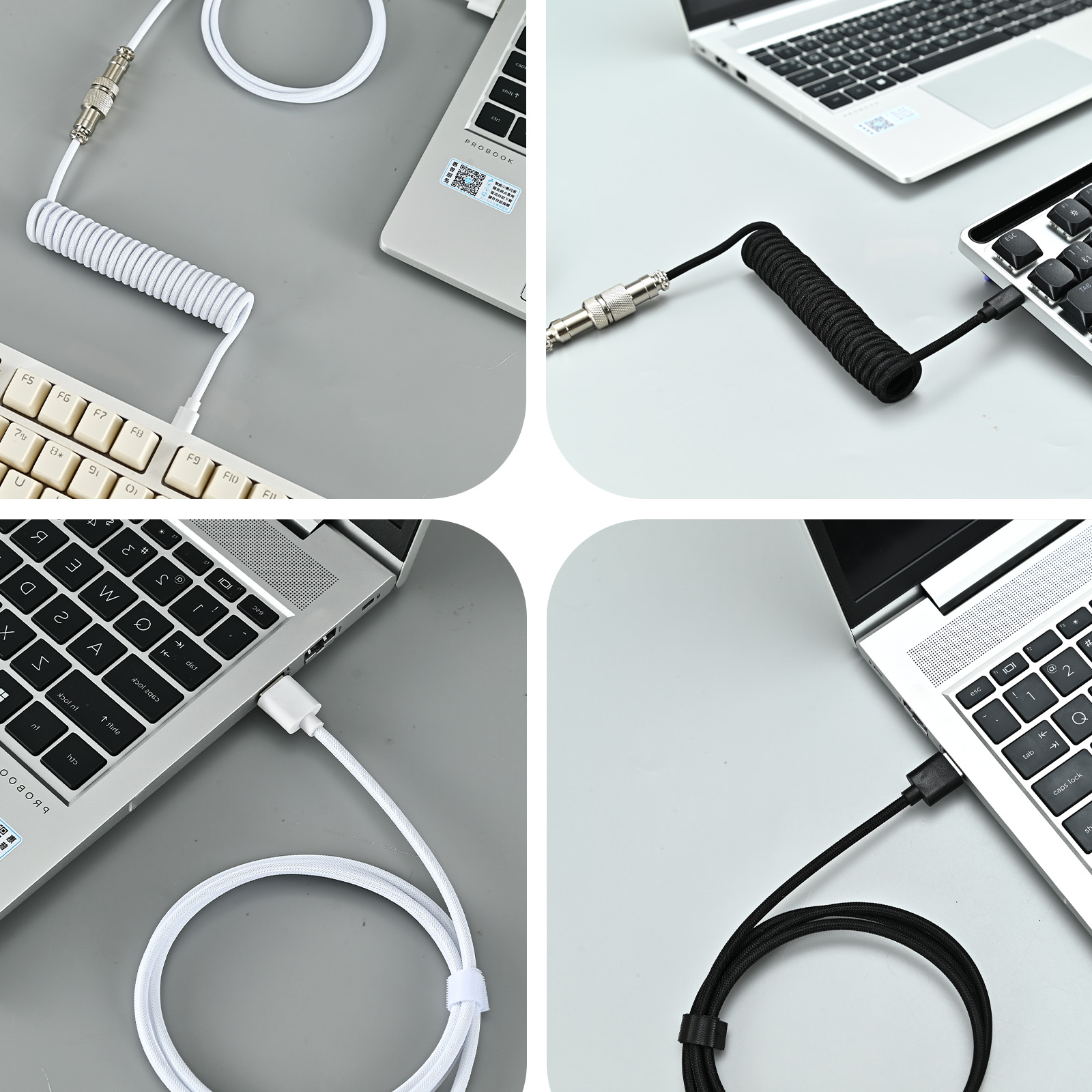 Cabo Espiral USB Tipo C para T - Gaming Keyboard Types avaliação e preço