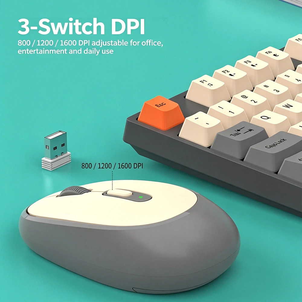 Conjunto de teclado e mouse se - Gaming Keyboard And Mouse Combo Wireless avaliação e preço