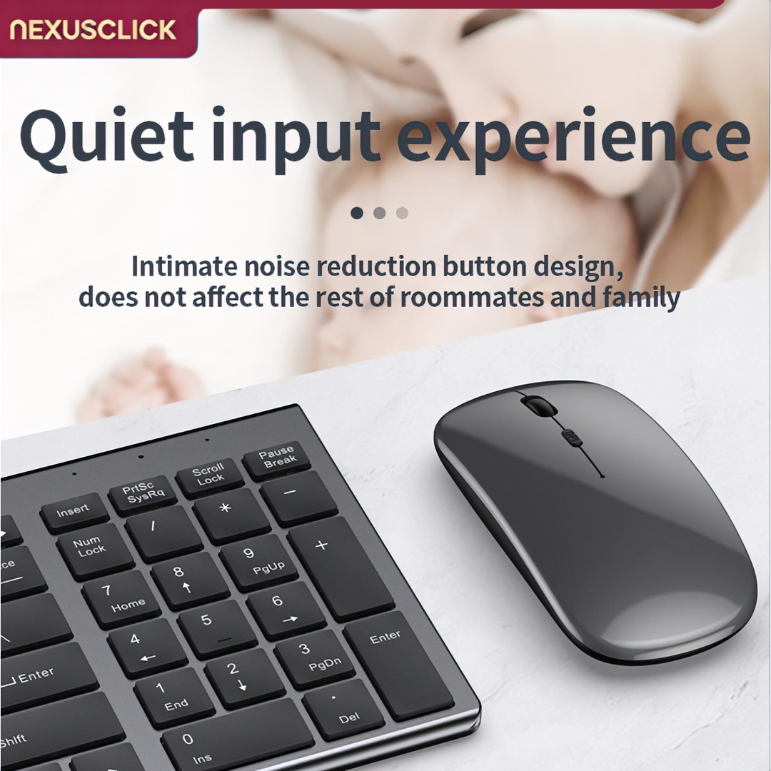 Combo de Teclado e Mouse Sem F - Gaming Keyboard That Is Quiet avaliação e preço