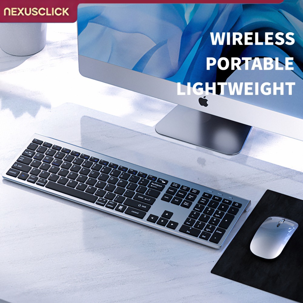 NexusClick Combo de Teclado e  - Gaming Keyboard And Mouse Combo Wireless avaliação e preço