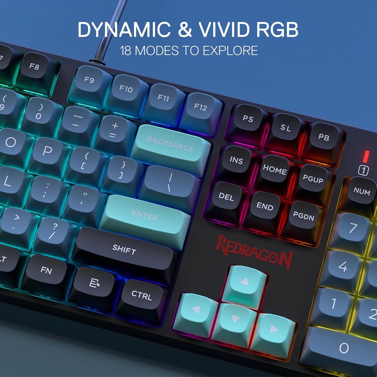 Redragon K582 SE com fio RGB 1 - Gaming Keyboard Thocky avaliação e preço