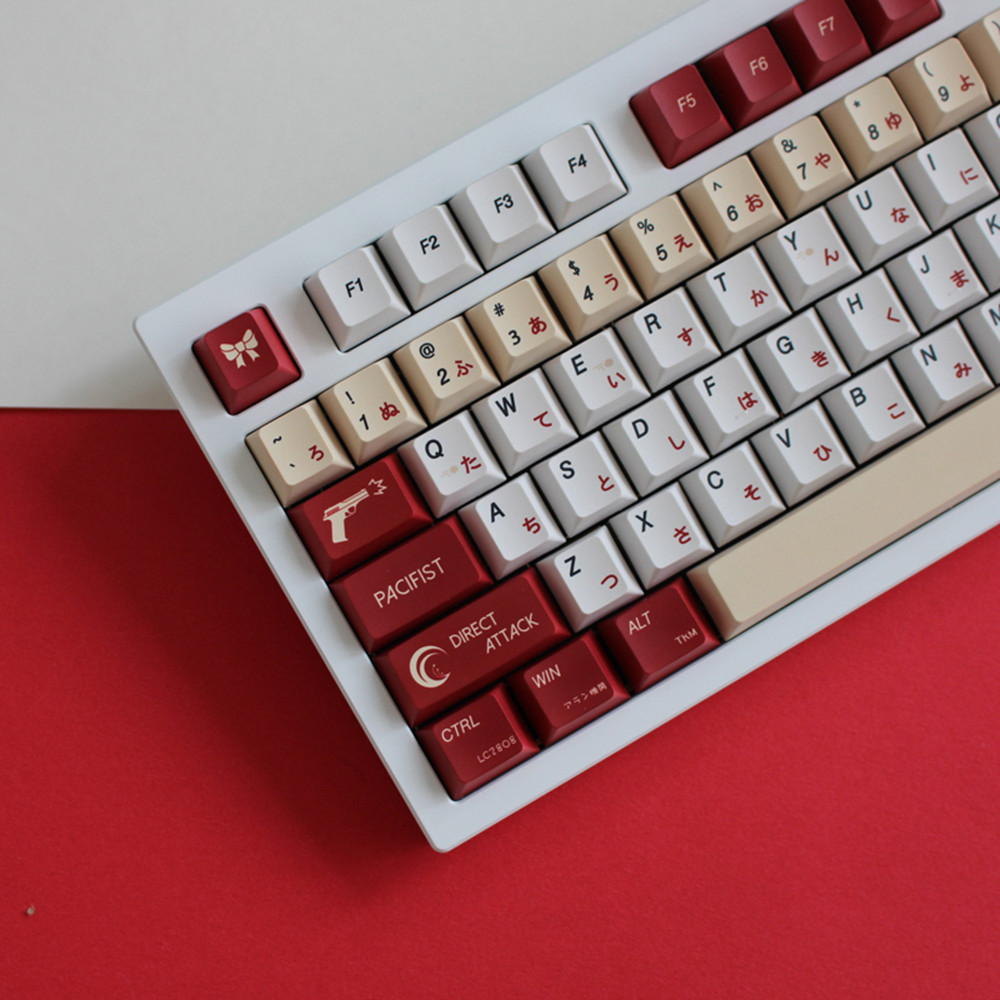 Teclas PBT Lycoris Recoil Anim - Gaming Keyboard Bluetooth avaliação e preço