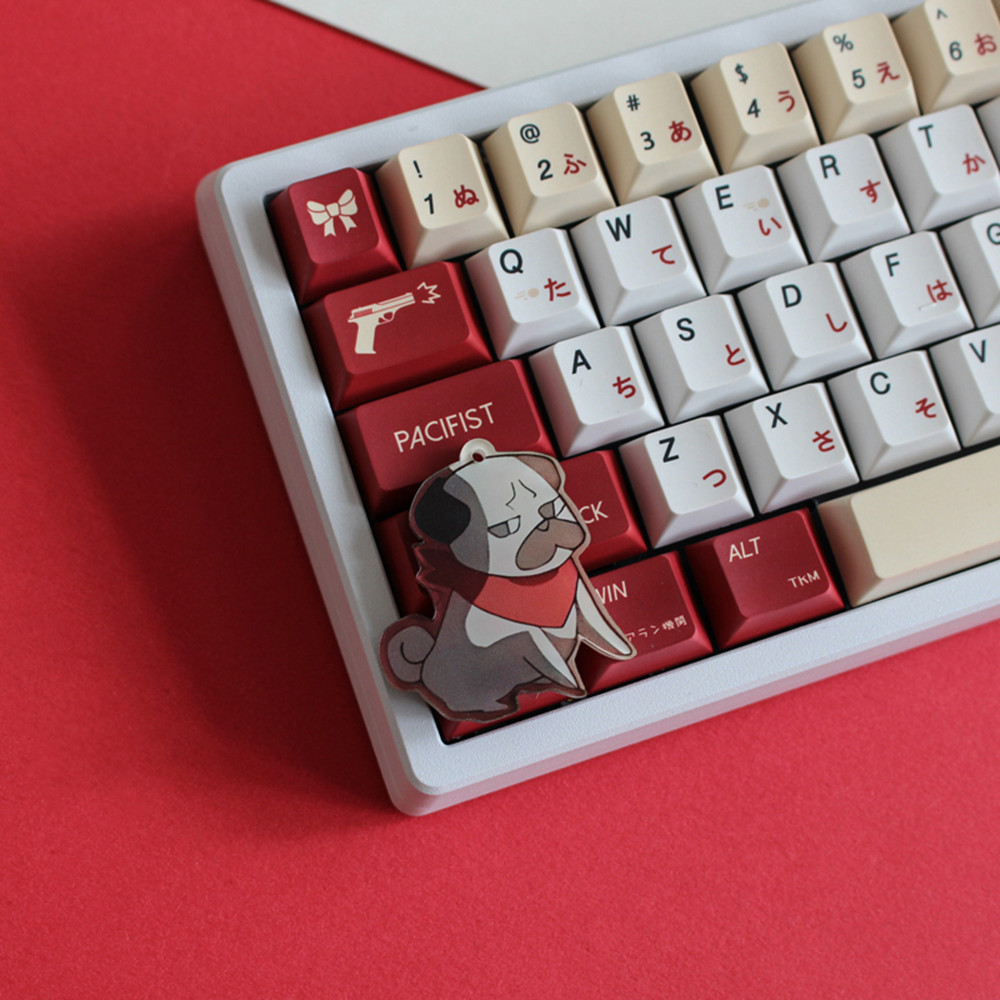 Teclas PBT Lycoris Recoil Anim - Gaming Keyboard Bluetooth avaliação e preço