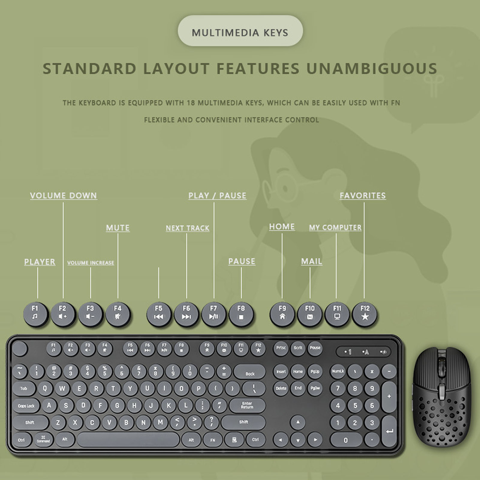 Combo de Teclado e Mouse Sem F - Gaming Keyboard And Mouse Combo Wireless avaliação e preço